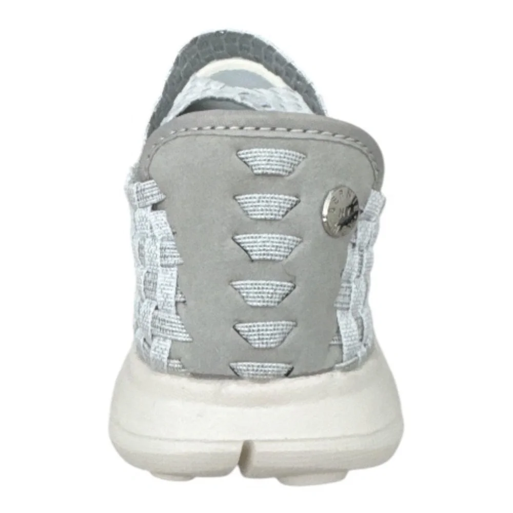 Bernie Mev Women's Comfi Mary Jane Flats, White Shimmer Comfort Lightweight NWB - Picture 5 of 6